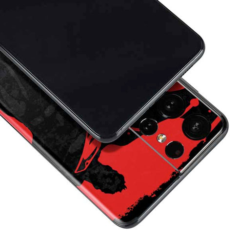 DC Comics Superman Silhouette Flying Galaxy S21 Ultra 5G Skin